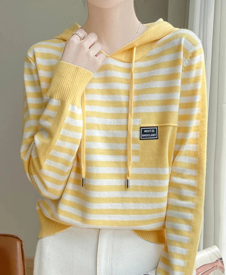 Olivia's Elegant Long Sleeve Hoodie